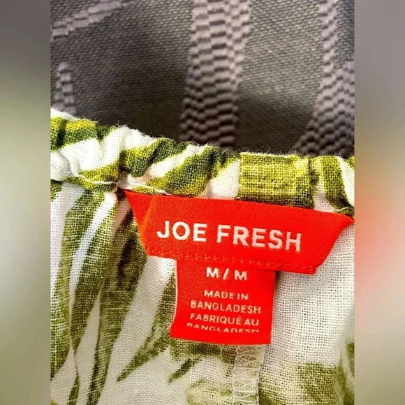 Joe fresh -  Medium Dress w/ White & Green Leaves 🍃 - Picture 5 of 8